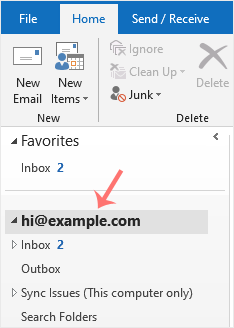 Here is an image of email from our Omaha web design and web hosting company