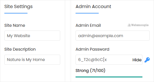 A great example: cPanel image from our Omaha web design and SEO company