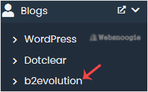 A great  example: cPanel image from our Omaha web design and SEO company